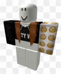 Fetty Wap Black Emoji Hoodie Crop Brown Hair - Police Suit Roblox