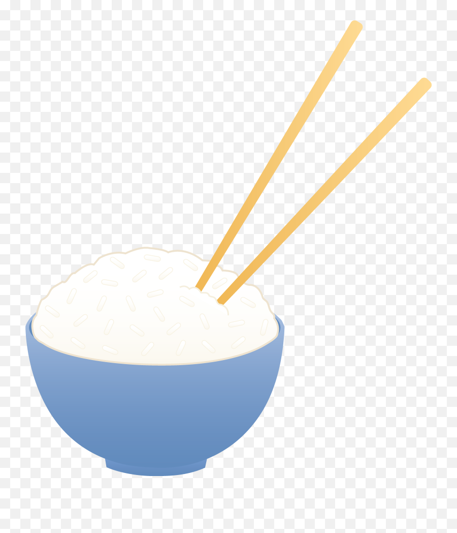 Rice Emoji Transparent Png Clipart - Rice And Chopsticks Clipart,Chopsticks Emoji