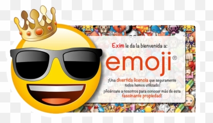 Exim Le Da Bienvenida A Emoji - Smiley,Mx Emoji