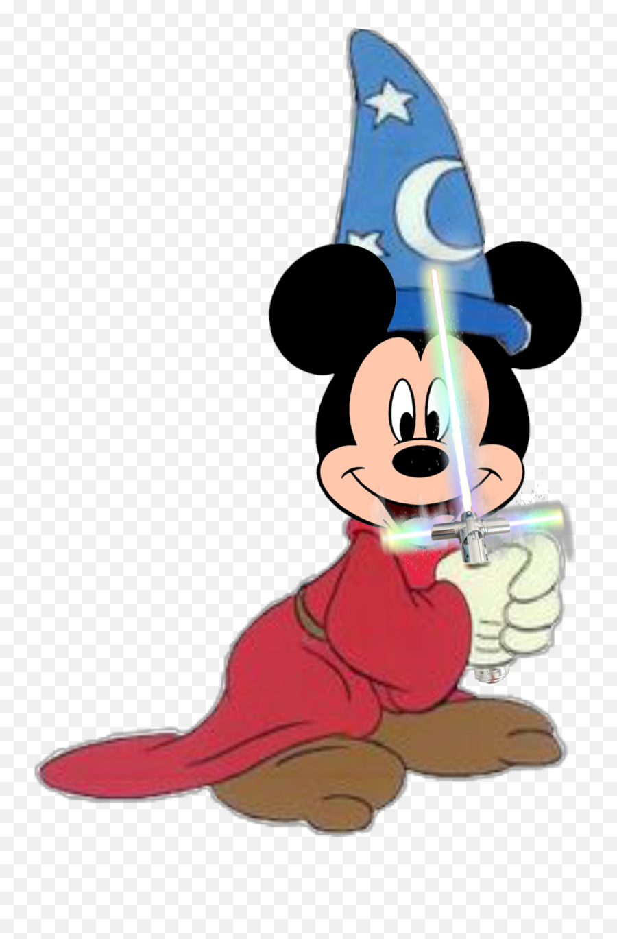 Jedi Sorcerer Mickey - Cartoon Emoji,Jedi Emoji