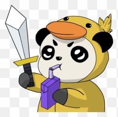 Download Giant Emoji Panda Red Discord Free Hq Image Hq Png - Discord Emoji,Emoji For Discord