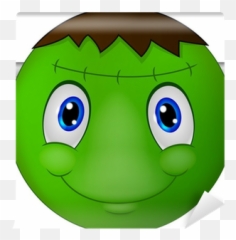 Emoticon Smiley Wall Mural Pixers - Zombie Smiley Emoji,Zombie Emoticon