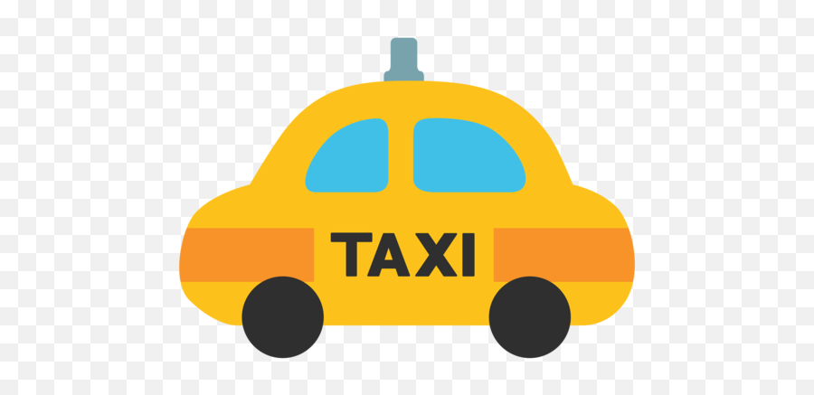 Taxi Emoji - Taxi Emoji Png,Taxi Emoji