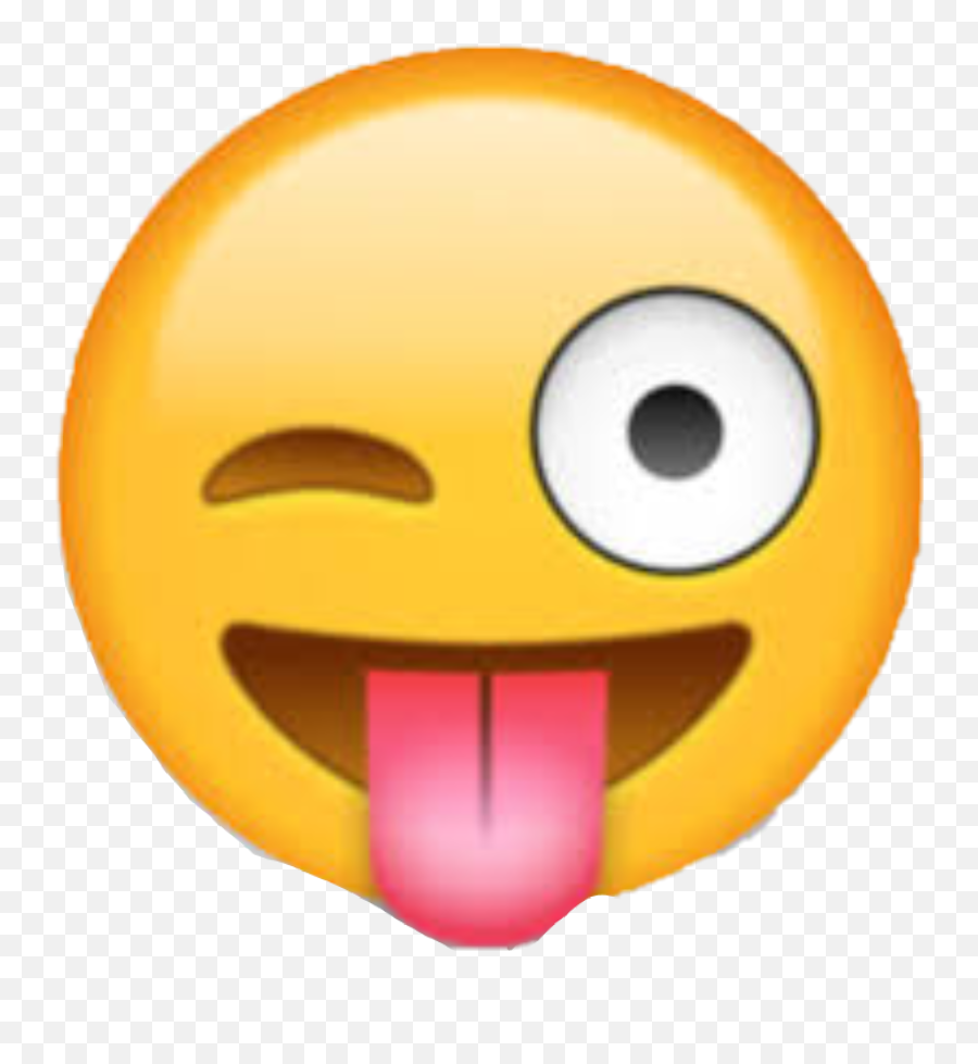 Emoji Smiley Emoticon Wink Tongue - Tongue Out Emoji,Rope Emoji