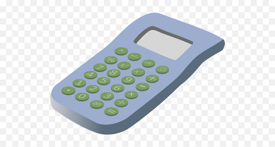 Simple Calculator - Calculator Clip Art Emoji,Phone Emoticon
