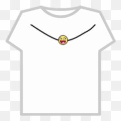 Awesome Face Necklace - Roblox T Shirt Designs Emoji,Roflmao Emoticon
