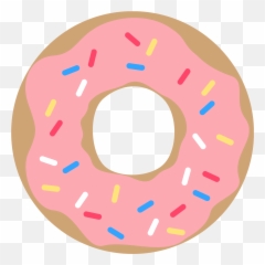 Free Printable Donut Banner Party Decor - With Sprinkles Clipart Emoji