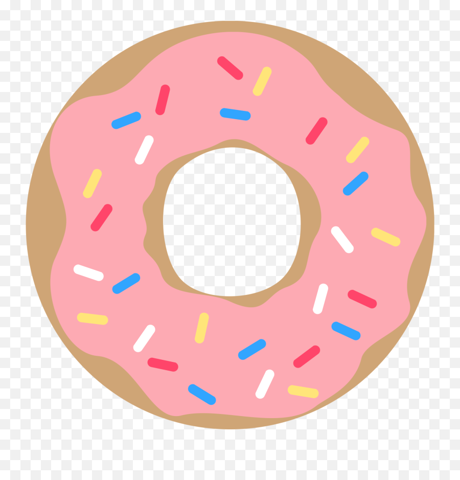 Free Printable Donut Banner Party Decor - Donut With Sprinkles Clipart Emoji,Emoji Donuts