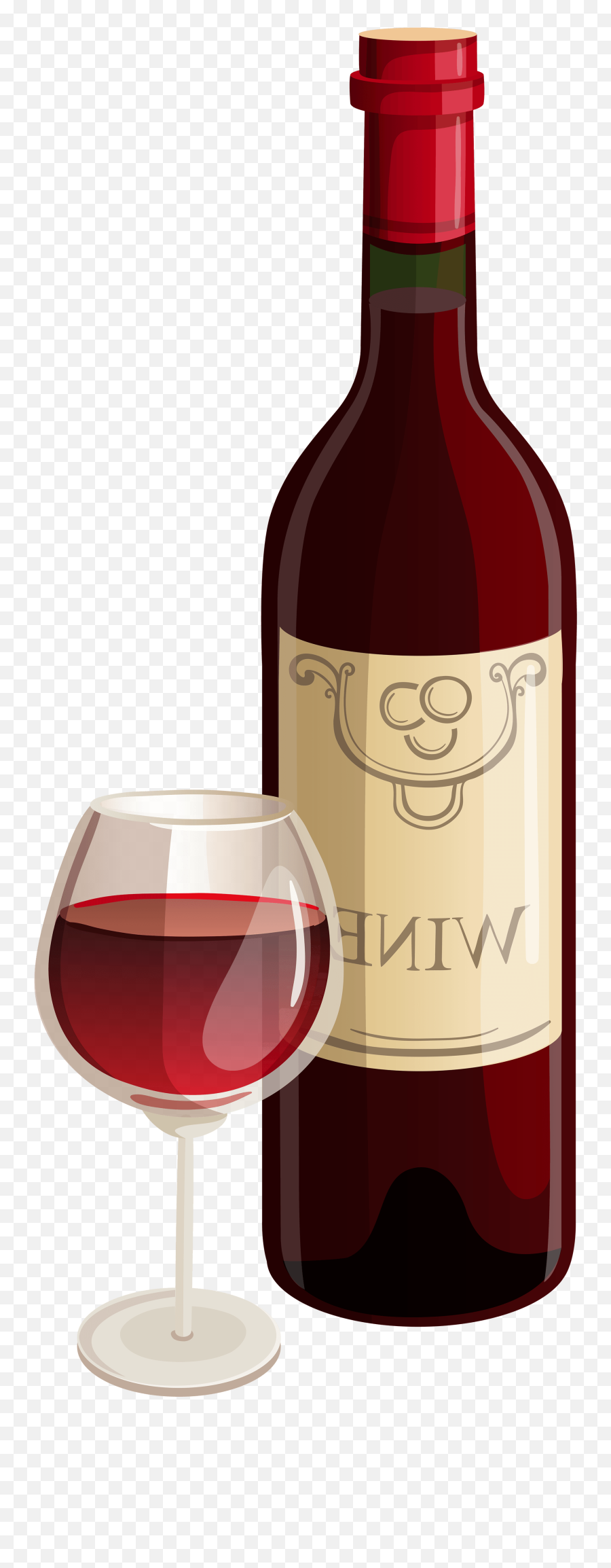 Birthday Wine Clipart - Glass Bottle Emoji,Wine Emoji Png