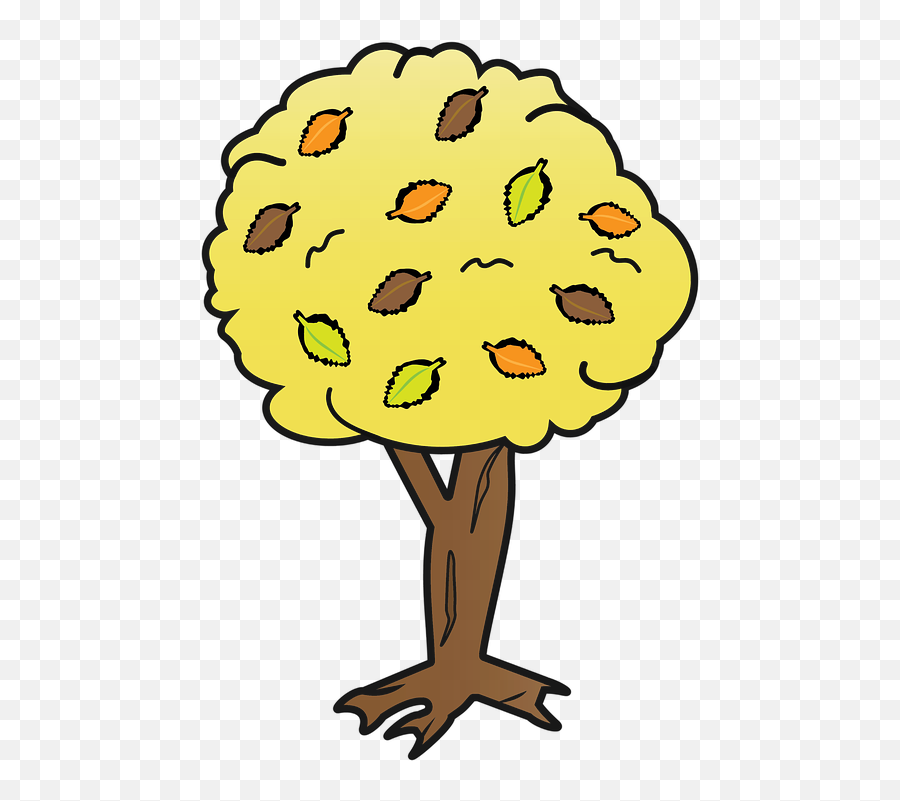 Free Yellow Leaves Yellow Vectors - Clipart Yellow Tree Emoji,Sleeping Emoji