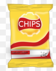 Chip Clipart Single Chip Single - Potato Chips Clipart Emoji,Potato Chip Emoji