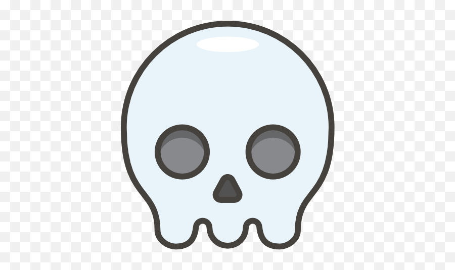 Skull - Skull Emoji,Emoji Dog And Bone