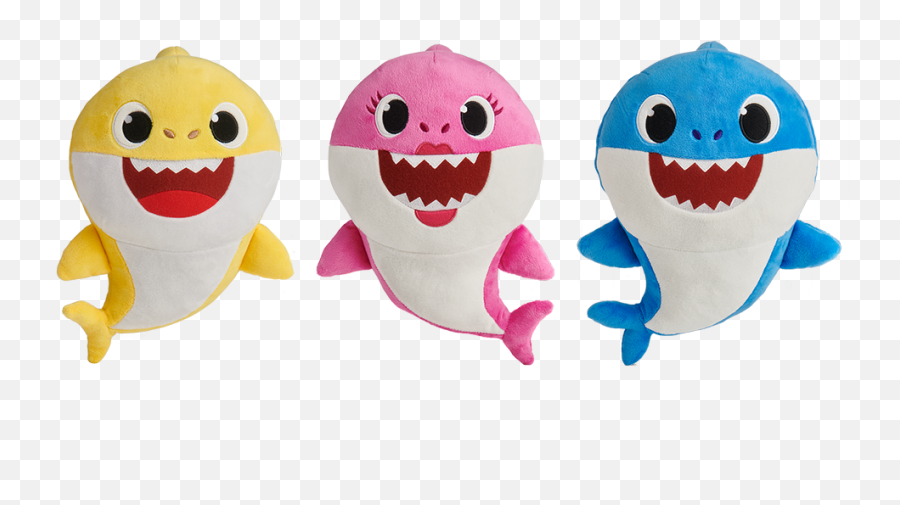 Song Dolls - Baby Shark Plush Toy Emoji,Hawaiian Emoticon