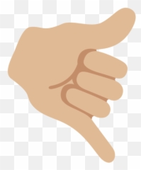 Medium - Call Hand Emoji Png