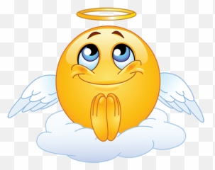 Angel Emoticon - Smiley Face Emoji