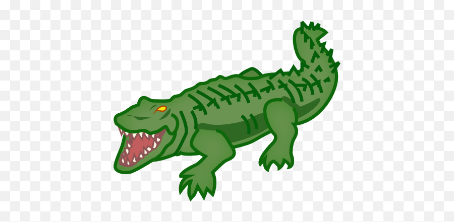 Crocodile Emoji For Facebook Email U0026 Sms Id 12440 - Crocodile,Lizard Emoji