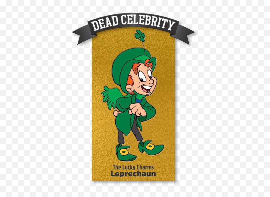 Download Dead - Celebrity Lucky Charms Leprechaun Full Lucky Charms Leprechaun Vector Emoji,Lucky Emoji