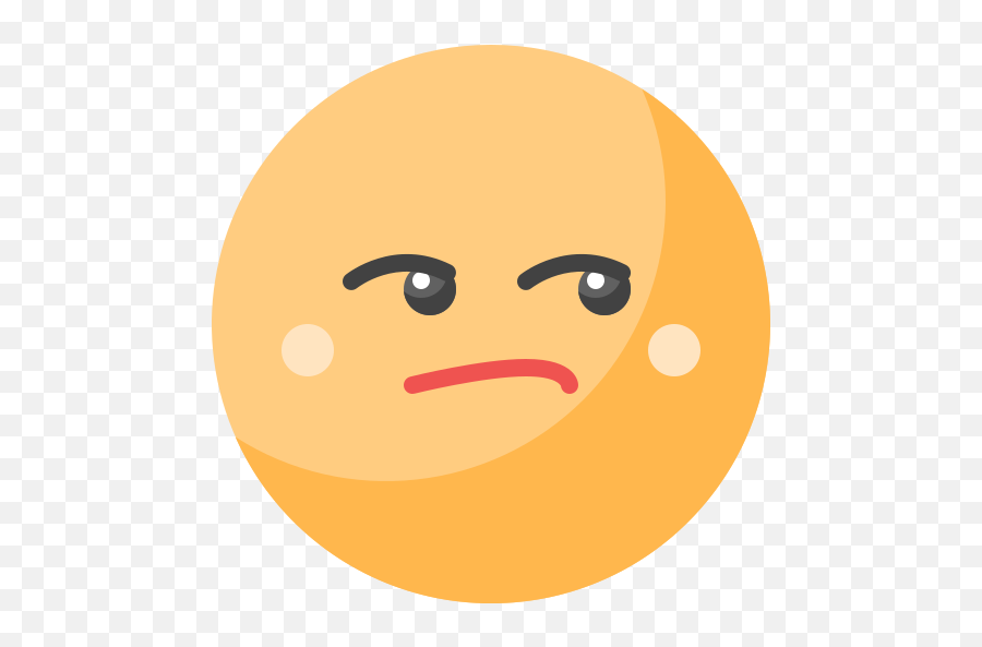 Unamused - Free Smileys Icons Smiley Emoji,Lip Emoticons