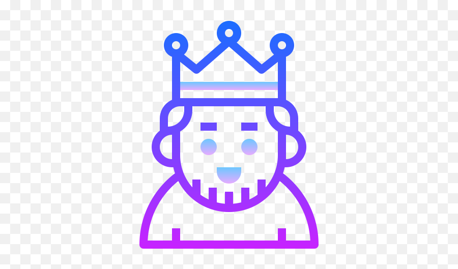 Caspar King Magician Icon - Icon Emoji,Magician Emoji