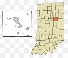 Grant County Indiana Incorporated And Unincorporated - Logansport Indiana On Map Emoji,? _(??)_/ ? Emoji