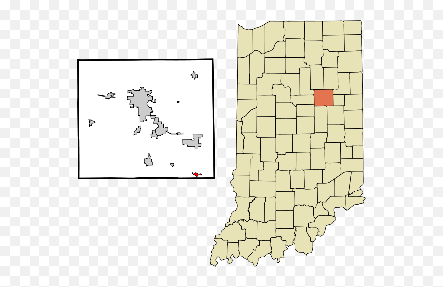 Grant County Indiana Incorporated And Unincorporated - Logansport Indiana On Map Emoji,? _(??)_/ ? Emoji