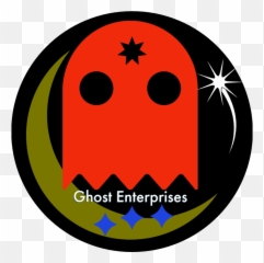 Ghost Enterprises - Circle Emoji,Ghost Emoticon