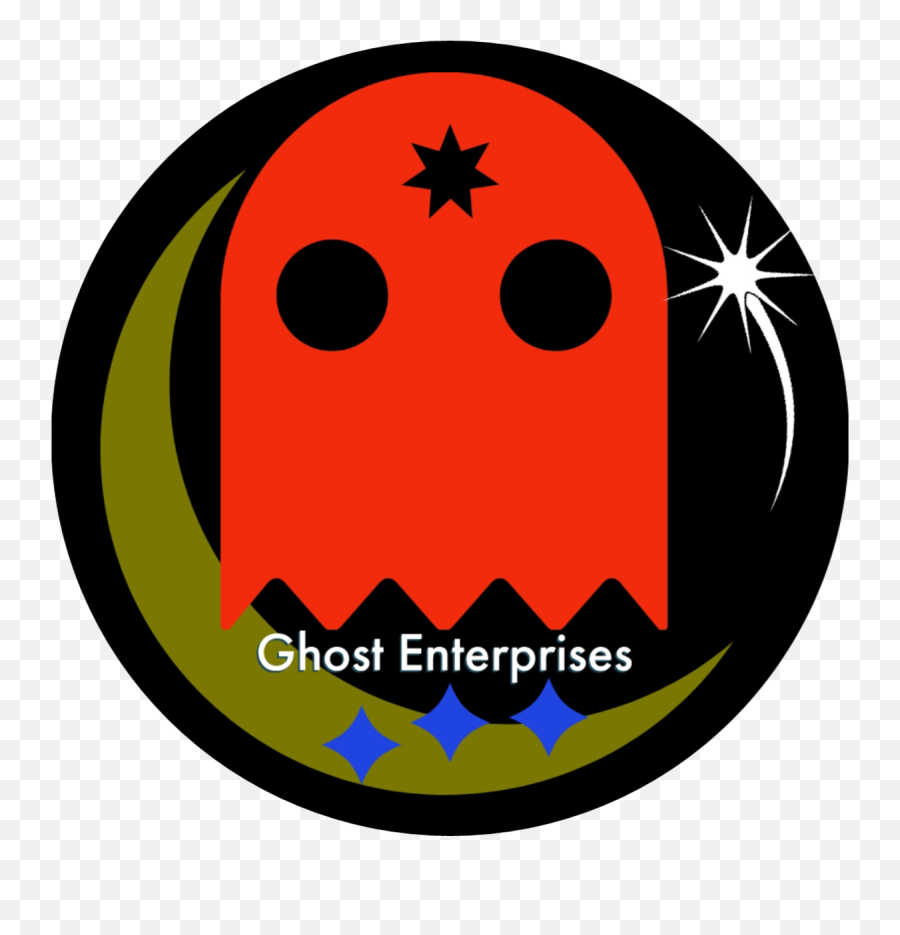 Ghost Enterprises - Circle Emoji,Ghost Emoticon