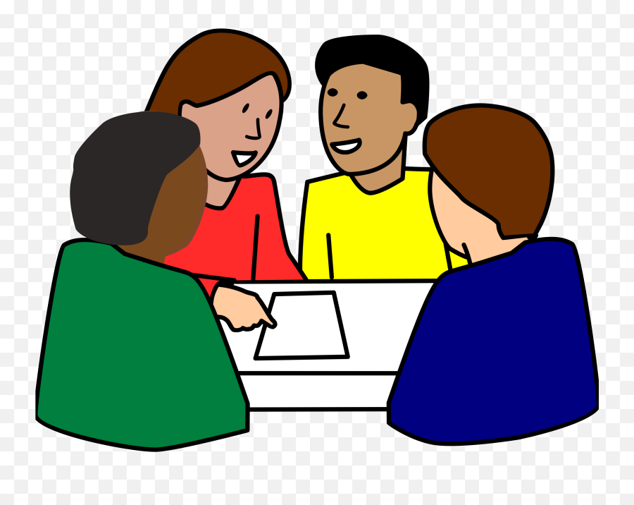 Diverse Group Of Students Working - Group Of Students Clipart Emoji,Diamond Ring Emoji