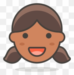 2000 X - Cartoon Girl Mouth Open Clipart Full Head Emoji