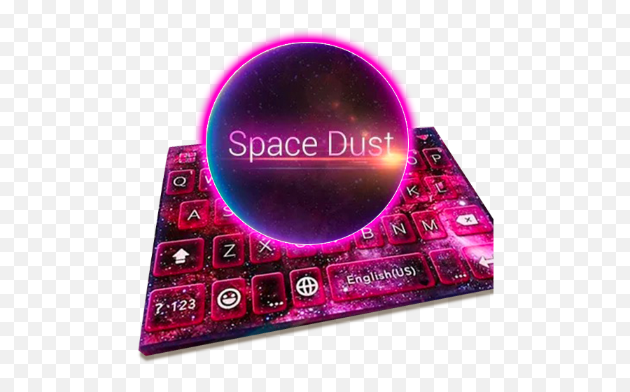 Spacedust Keyboard Theme - Kika Emoji,Dust Emoji