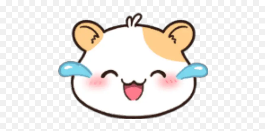 Latte The Hamster Emoji Calaamadaha Dhejiska Ah Ee Loogu - Happy,Pepe Emoji