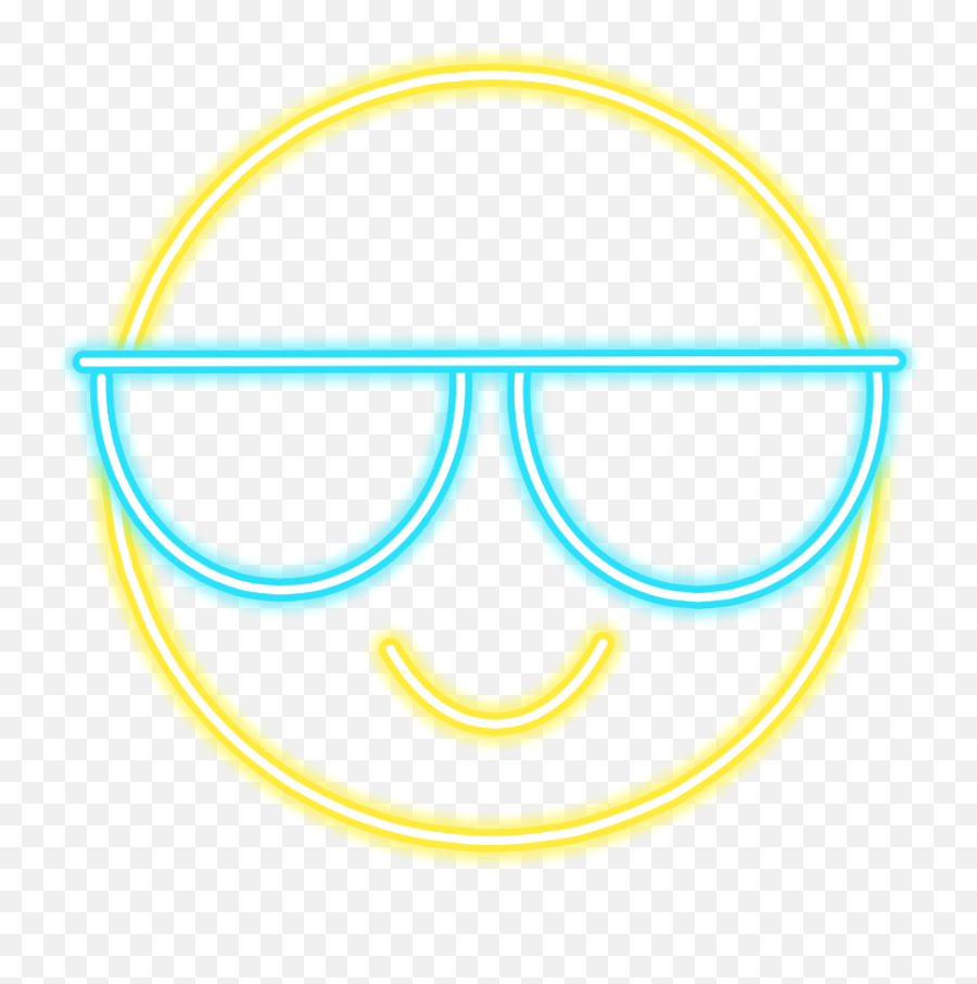Emoji Glow Smile Neon Yellow Sticker Freetoedit Mimi - C Gt Hot Wheels,Glow Emoji