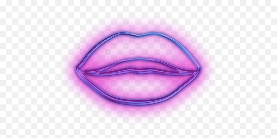 Neon Lips Png U0026 Free Neon Lipspng Transparent Images - Lips Neon Sign Png Emoji,Neon Emoji