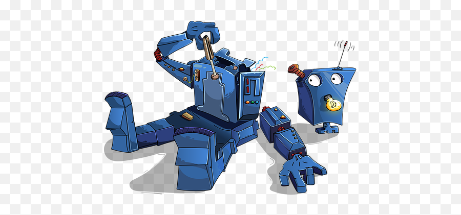 200 Free Robot U0026 Machine Vectors - Pixabay Cartoon Robot Wallpaper Hd Emoji,Robot Emoticon