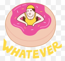 Foodie Girl Showcase u2014 Hu is Hungry - Swim Ring Emoji
