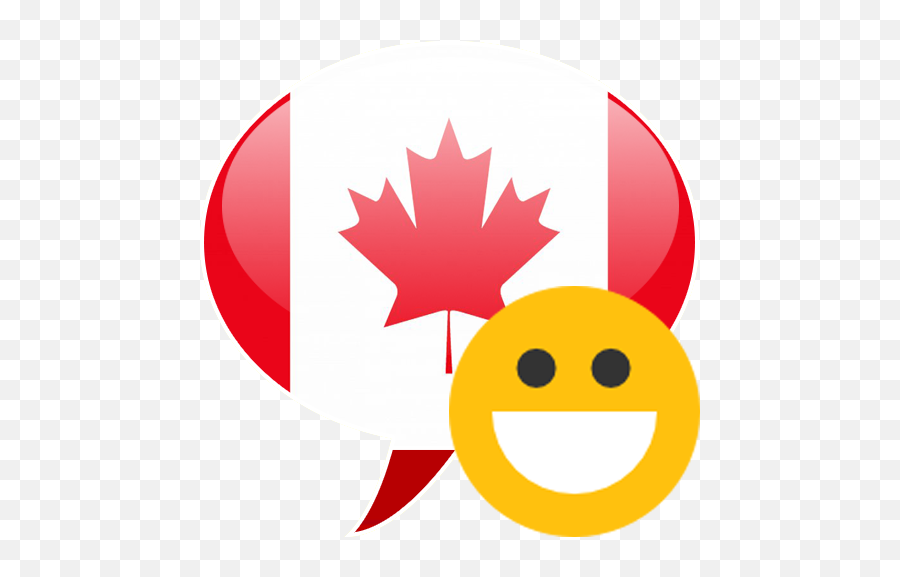 Canadian Messenger Room Canadian Chat - Black Canadian Flag Emoji,Jabber Emoticons