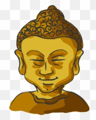 Free Buddha Yoga Vectors - Transparent Cartoon Buddha Emoji,Yin Yang Emoji