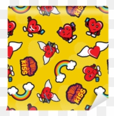 Valentines Day Love Emoji Patch - Day,Valentines Emoji