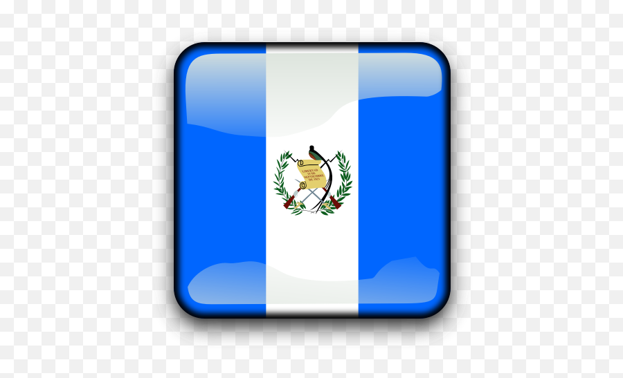 Guatemala Flag Vector Button - Clipart Mexico Emoji,Guatemala Flag Emoji