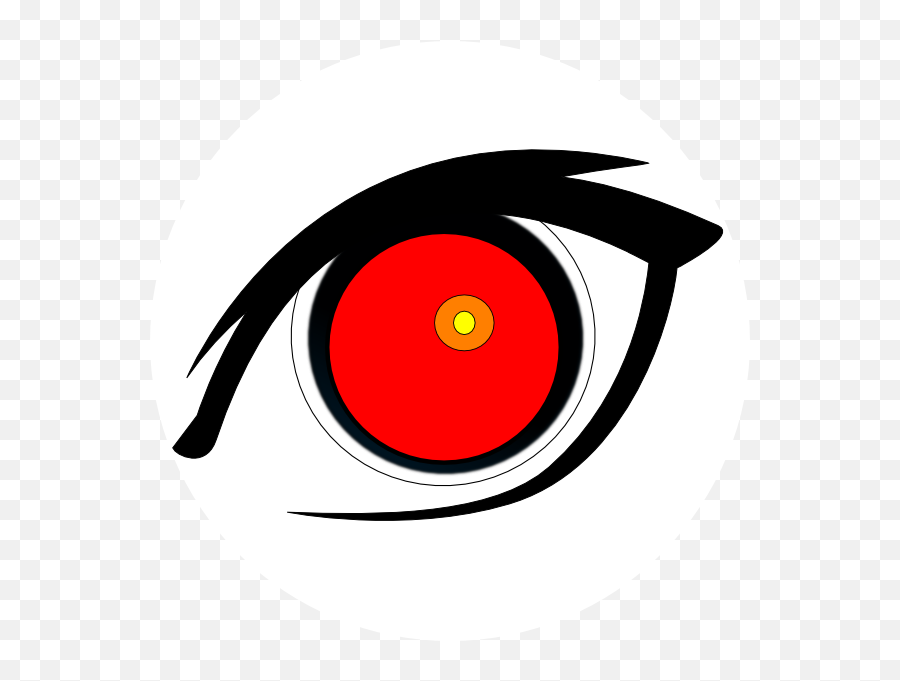 Bloodshot Eyes Clipart - Red Eye Cartoon Png Emoji,Bloodshot Eyes Emoji