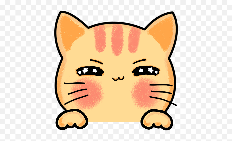 Cute Cat Png Download - Cartoon Cat Transparent Background Emoji,Cute Cat Emojis