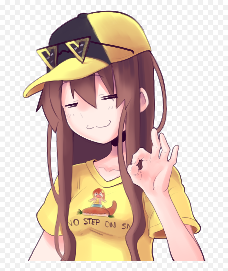 Anarcho Capitalism Anime Girl Emoji,Ancap Emoji