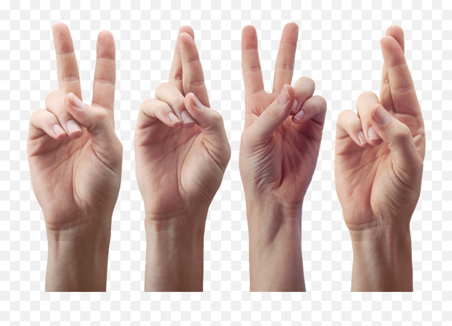 Hands Fingers The Gesture - Sign Language Emoji,Hand Emoticons Meaning