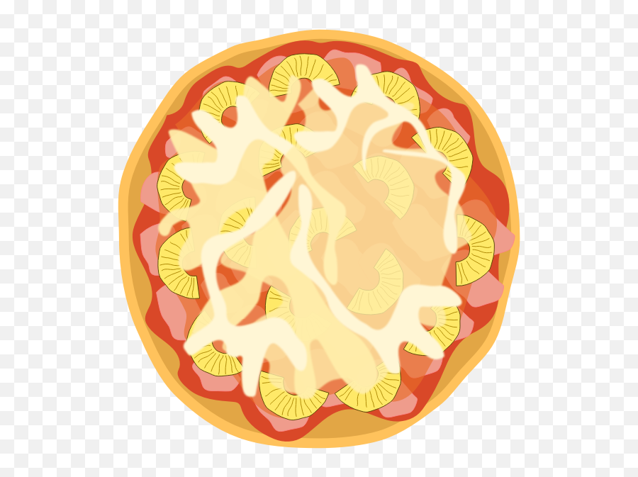 Pizza With Ham And Pineapple - Pineapple Emoji,Emoji Eating Pizza