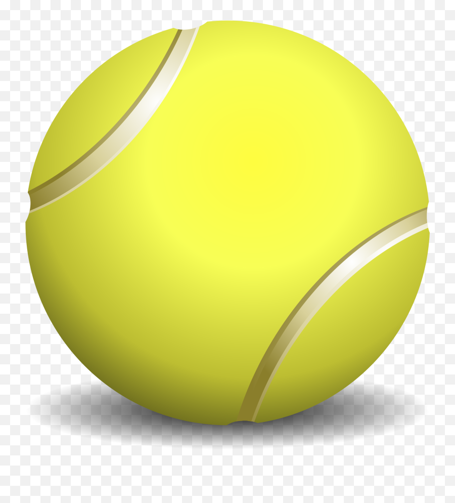 Clipart Tennis Ball Teniso Kamuoliukas - Clip Art Tennis Ball Emoji,Tennis Emoji