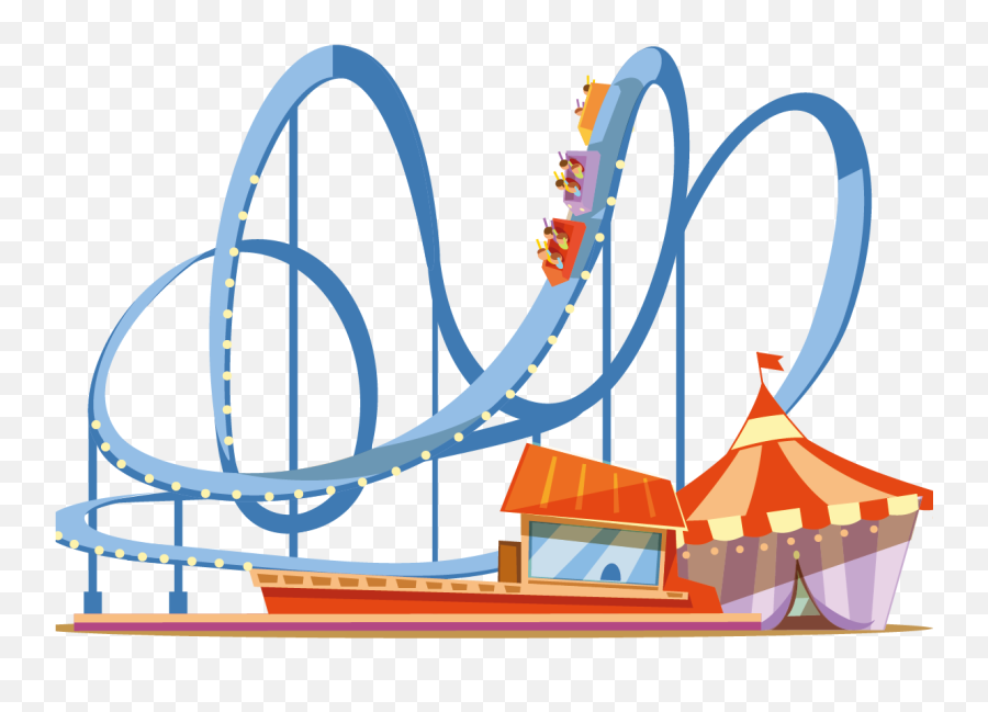 Play Clipart Playground Game Play - Roller Coaster Clipart Png Emoji,Rollercoaster Emoji