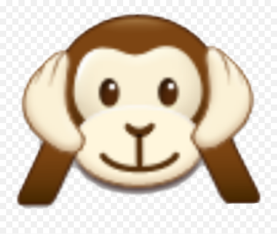 Download Mono Monkey Emoji - H,Mono Emoji