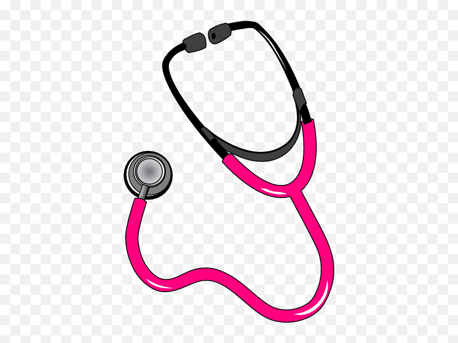Pink Stethoscope Clipart Png - Clip Art Pink Stethoscope Emoji,Stethoscope Emoji