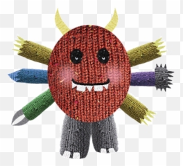 Woolly Monsters By Karla Courtney - Stuffed Toy Emoji,Emoji Pinata