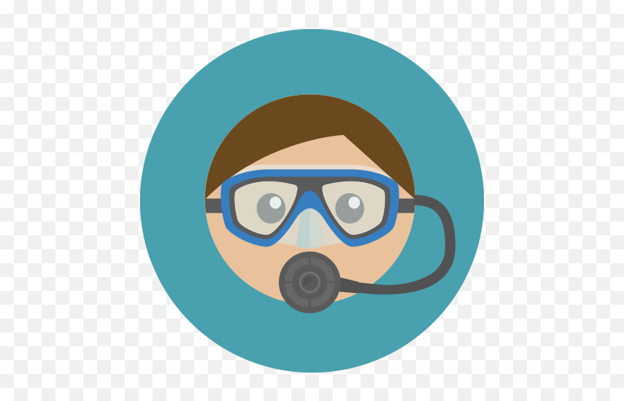 Diver Icon - Free Download Png And Vector Underwater Diving Emoji,Gas Mask Emoji